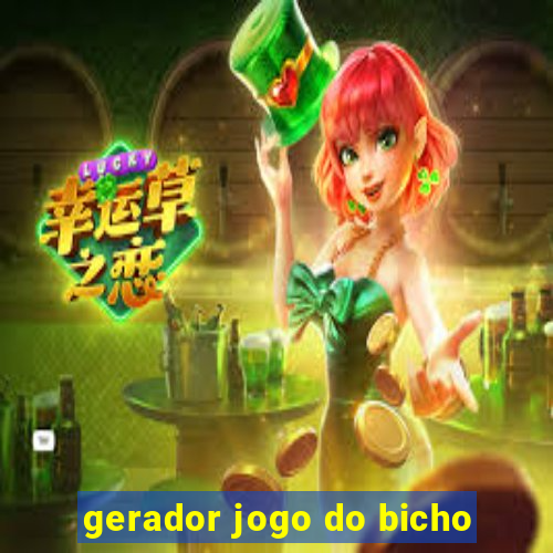 gerador jogo do bicho